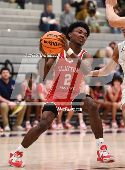 Thumbnail 1 in Clayton Valley Charter vs. Bishop Manogue (The Holiday Classic 2022) photogallery.