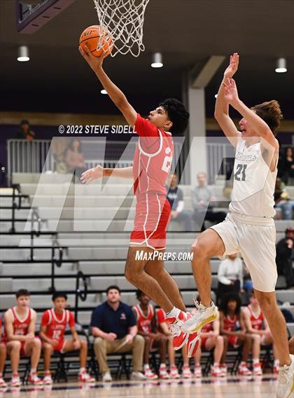 Thumbnail 3 in Clayton Valley Charter vs. Bishop Manogue (The Holiday Classic 2022) photogallery.