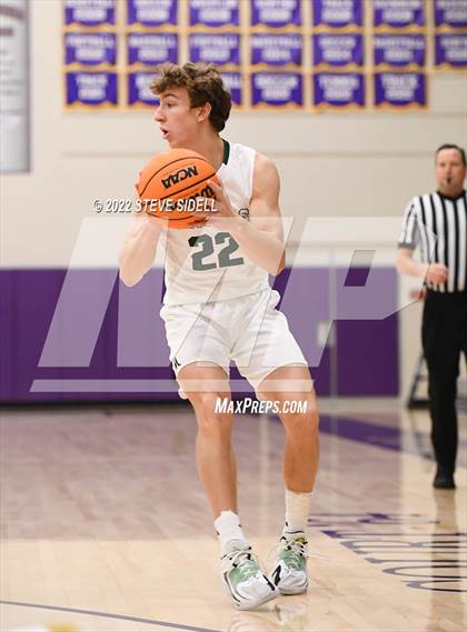 Thumbnail 2 in Clayton Valley Charter vs. Bishop Manogue (The Holiday Classic 2022) photogallery.
