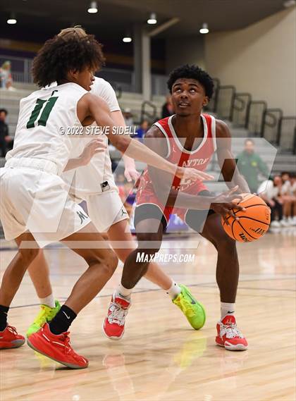 Thumbnail 1 in Clayton Valley Charter vs. Bishop Manogue (The Holiday Classic 2022) photogallery.
