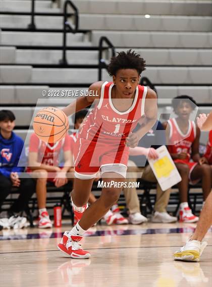 Thumbnail 3 in Clayton Valley Charter vs. Bishop Manogue (The Holiday Classic 2022) photogallery.