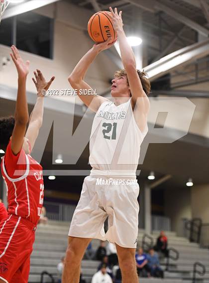 Thumbnail 2 in Clayton Valley Charter vs. Bishop Manogue (The Holiday Classic 2022) photogallery.