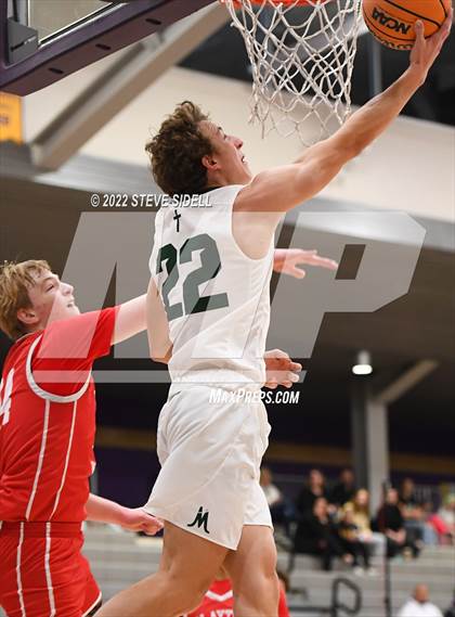 Thumbnail 3 in Clayton Valley Charter vs. Bishop Manogue (The Holiday Classic 2022) photogallery.