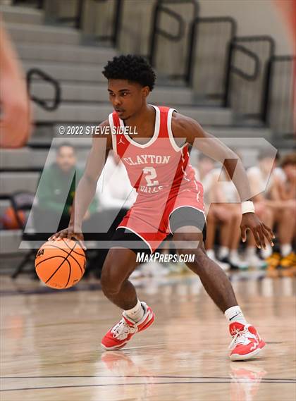 Thumbnail 2 in Clayton Valley Charter vs. Bishop Manogue (The Holiday Classic 2022) photogallery.