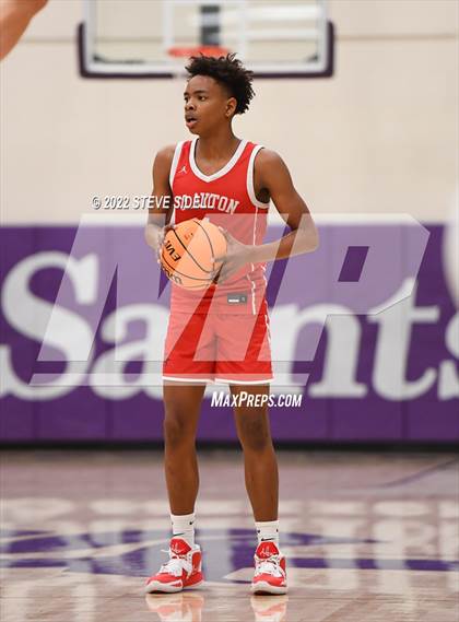 Thumbnail 3 in Clayton Valley Charter vs. Bishop Manogue (The Holiday Classic 2022) photogallery.