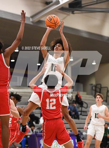 Thumbnail 2 in Clayton Valley Charter vs. Bishop Manogue (The Holiday Classic 2022) photogallery.