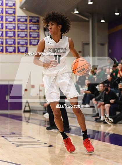 Thumbnail 1 in Clayton Valley Charter vs. Bishop Manogue (The Holiday Classic 2022) photogallery.