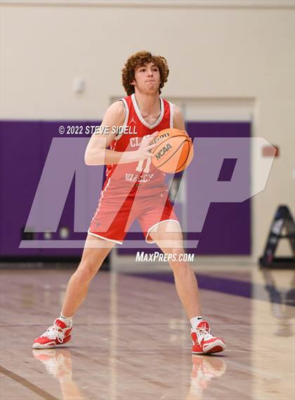 Thumbnail 2 in Clayton Valley Charter vs. Bishop Manogue (The Holiday Classic 2022) photogallery.
