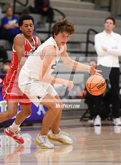 Thumbnail 2 in Clayton Valley Charter vs. Bishop Manogue (The Holiday Classic 2022) photogallery.