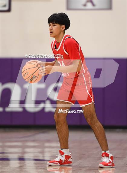 Thumbnail 2 in Clayton Valley Charter vs. Bishop Manogue (The Holiday Classic 2022) photogallery.