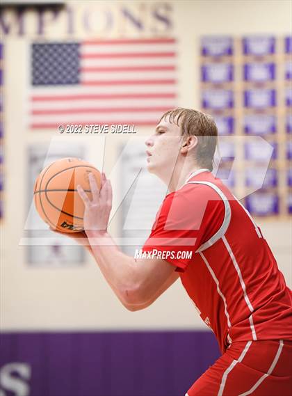 Thumbnail 1 in Clayton Valley Charter vs. Bishop Manogue (The Holiday Classic 2022) photogallery.