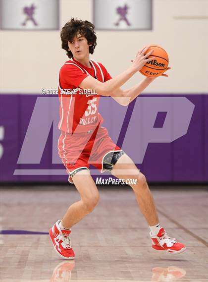 Thumbnail 3 in Clayton Valley Charter vs. Bishop Manogue (The Holiday Classic 2022) photogallery.