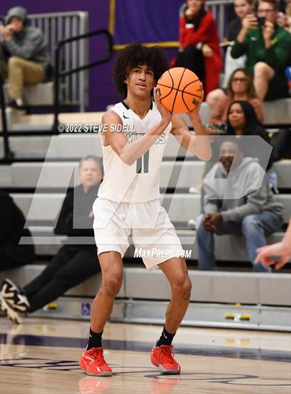 Thumbnail 3 in Clayton Valley Charter vs. Bishop Manogue (The Holiday Classic 2022) photogallery.