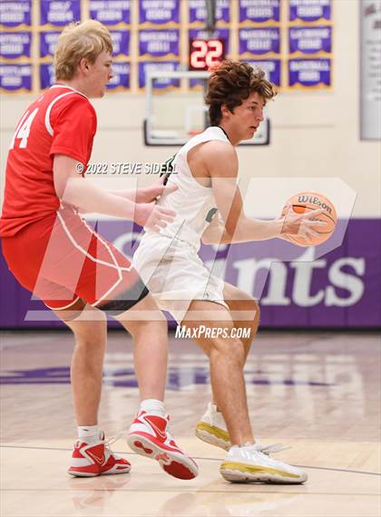 Thumbnail 1 in Clayton Valley Charter vs. Bishop Manogue (The Holiday Classic 2022) photogallery.