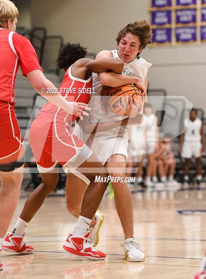 Thumbnail 1 in Clayton Valley Charter vs. Bishop Manogue (The Holiday Classic 2022) photogallery.