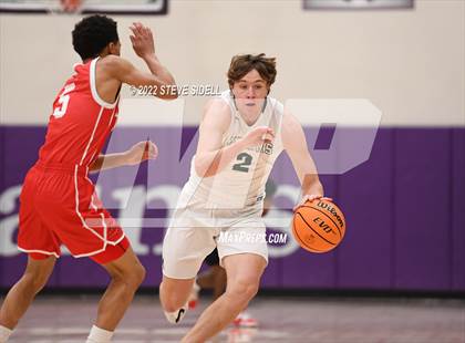 Thumbnail 2 in Clayton Valley Charter vs. Bishop Manogue (The Holiday Classic 2022) photogallery.