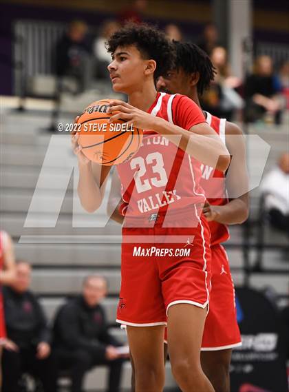 Thumbnail 3 in Clayton Valley Charter vs. Bishop Manogue (The Holiday Classic 2022) photogallery.