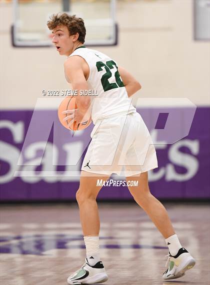 Thumbnail 3 in Clayton Valley Charter vs. Bishop Manogue (The Holiday Classic 2022) photogallery.