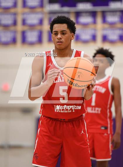 Thumbnail 1 in Clayton Valley Charter vs. Bishop Manogue (The Holiday Classic 2022) photogallery.