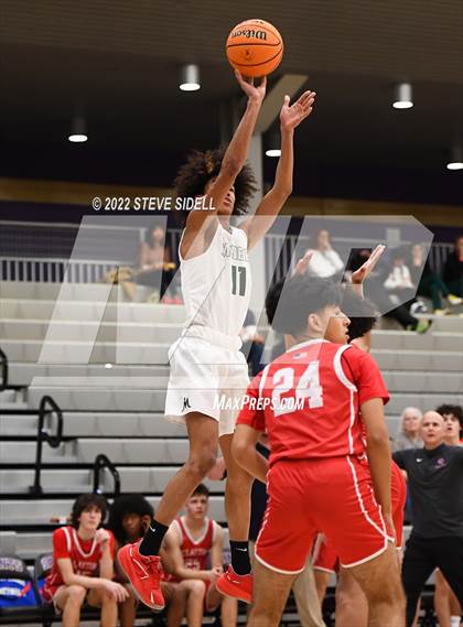Thumbnail 2 in Clayton Valley Charter vs. Bishop Manogue (The Holiday Classic 2022) photogallery.