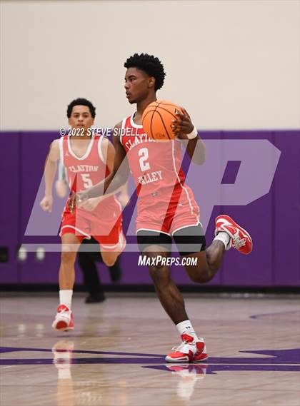 Thumbnail 1 in Clayton Valley Charter vs. Bishop Manogue (The Holiday Classic 2022) photogallery.
