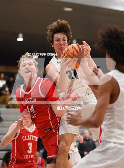Thumbnail 3 in Clayton Valley Charter vs. Bishop Manogue (The Holiday Classic 2022) photogallery.