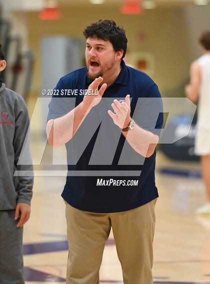Thumbnail 3 in Clayton Valley Charter vs. Bishop Manogue (The Holiday Classic 2022) photogallery.