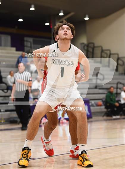 Thumbnail 3 in Clayton Valley Charter vs. Bishop Manogue (The Holiday Classic 2022) photogallery.