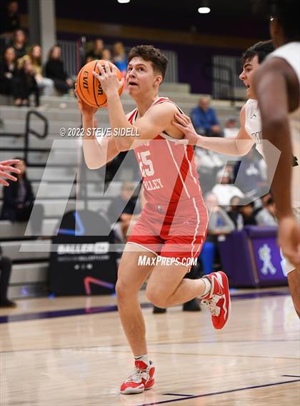 Thumbnail 3 in Clayton Valley Charter vs. Bishop Manogue (The Holiday Classic 2022) photogallery.
