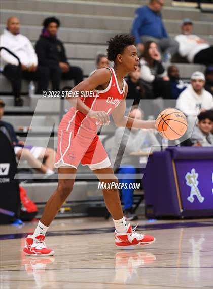 Thumbnail 1 in Clayton Valley Charter vs. Bishop Manogue (The Holiday Classic 2022) photogallery.