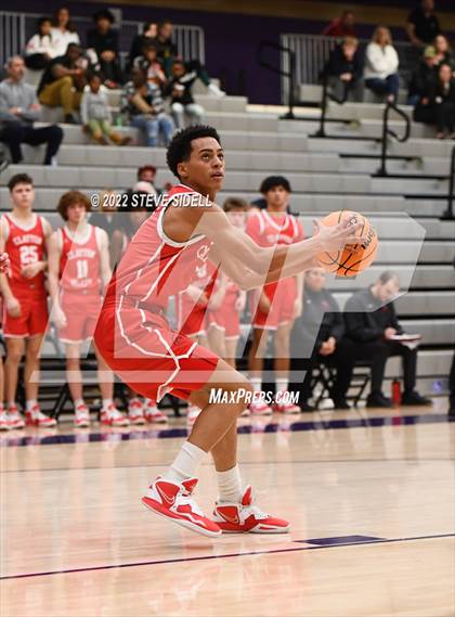 Thumbnail 2 in Clayton Valley Charter vs. Bishop Manogue (The Holiday Classic 2022) photogallery.