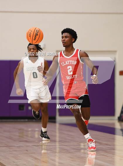Thumbnail 1 in Clayton Valley Charter vs. Bishop Manogue (The Holiday Classic 2022) photogallery.