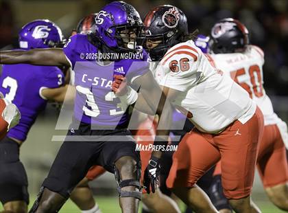 Thumbnail 1 in College Station vs. Port Arthur Memorial (UIL Football 5A D1 Regional Semifinal) photogallery.