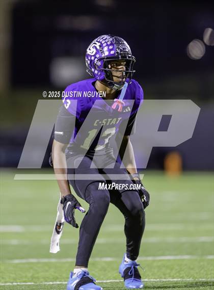 Thumbnail 3 in College Station vs. Port Arthur Memorial (UIL Football 5A D1 Regional Semifinal) photogallery.
