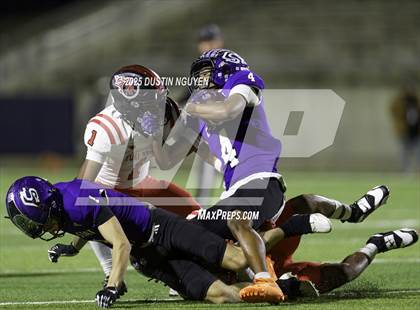 Thumbnail 2 in College Station vs. Port Arthur Memorial (UIL Football 5A D1 Regional Semifinal) photogallery.