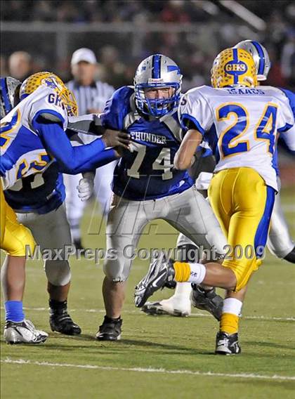 Thumbnail 2 in Grant vs. Rocklin (CIF SJS D2 Playoffs) photogallery.