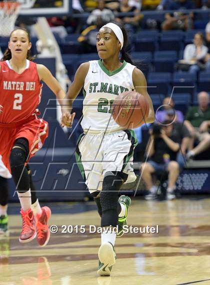 Thumbnail 3 in Mater Dei vs. St. Mary's (CIF State Open Division Final) photogallery.
