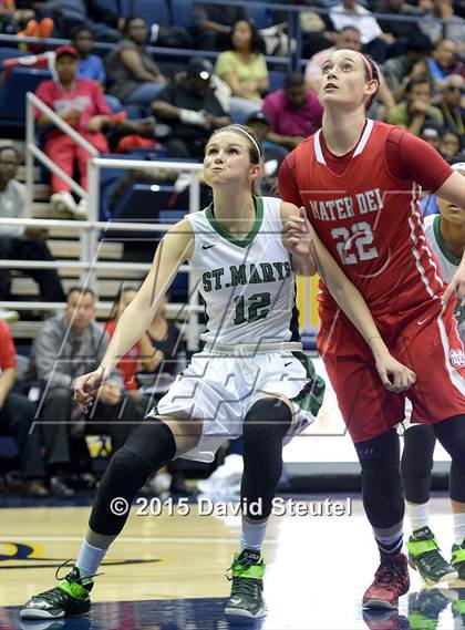 Thumbnail 3 in Mater Dei vs. St. Mary's (CIF State Open Division Final) photogallery.