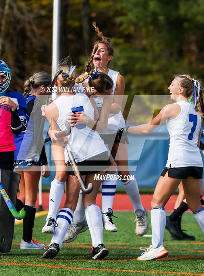 Thumbnail 3 in Rondout Valley vs. Hoosick Falls (NYPSHAA Class C Regional Final) photogallery.