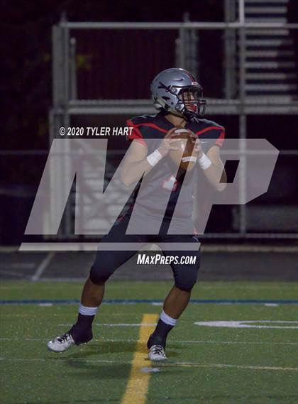 Thumbnail 3 in Danville @ Indianapolis Cardinal Ritter (IHSAA 3A Sectional Semifinal) photogallery.