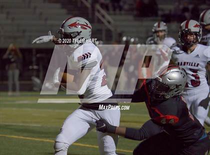 Thumbnail 3 in Danville @ Indianapolis Cardinal Ritter (IHSAA 3A Sectional Semifinal) photogallery.