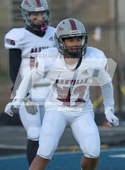 Thumbnail 3 in Danville @ Indianapolis Cardinal Ritter (IHSAA 3A Sectional Semifinal) photogallery.