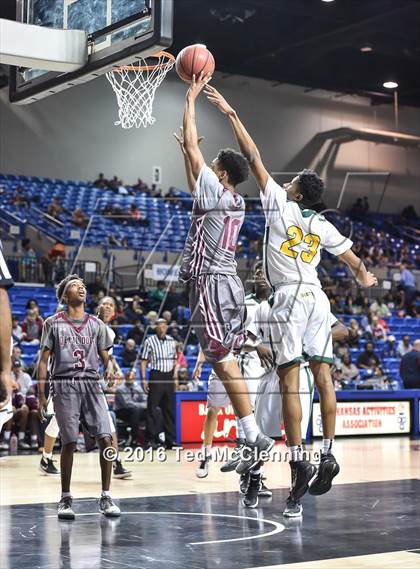Thumbnail 2 in Mills University Studies vs Morrilton (AAA 5A Round 1 State Playoff) photogallery.