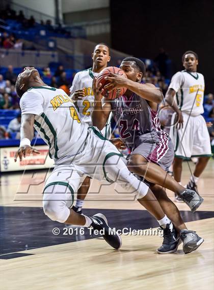 Thumbnail 3 in Mills University Studies vs Morrilton (AAA 5A Round 1 State Playoff) photogallery.
