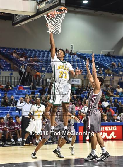 Thumbnail 2 in Mills University Studies vs Morrilton (AAA 5A Round 1 State Playoff) photogallery.