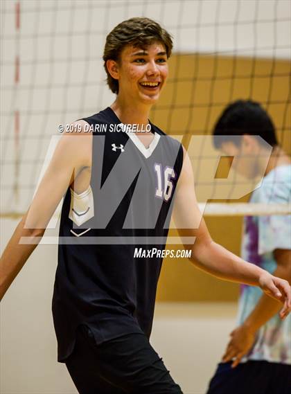Thumbnail 2 in McClintock vs. Arizona College Prep (Westwood Invitational Tournament)  photogallery.
