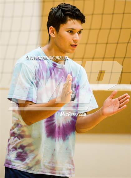 Thumbnail 2 in McClintock vs. Arizona College Prep (Westwood Invitational Tournament)  photogallery.