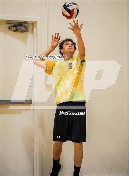 Thumbnail 1 in McClintock vs. Arizona College Prep (Westwood Invitational Tournament)  photogallery.