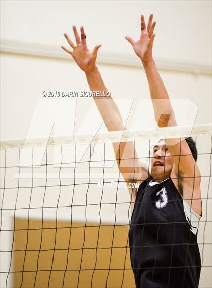 Thumbnail 1 in McClintock vs. Arizona College Prep (Westwood Invitational Tournament)  photogallery.