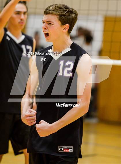 Thumbnail 2 in McClintock vs. Arizona College Prep (Westwood Invitational Tournament)  photogallery.
